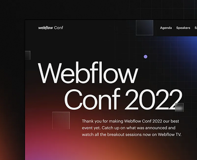Webflow banner mini